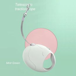 Pet High Premium Outing Traction Automatic Retractable Leash (Color: Light Green, size: M)